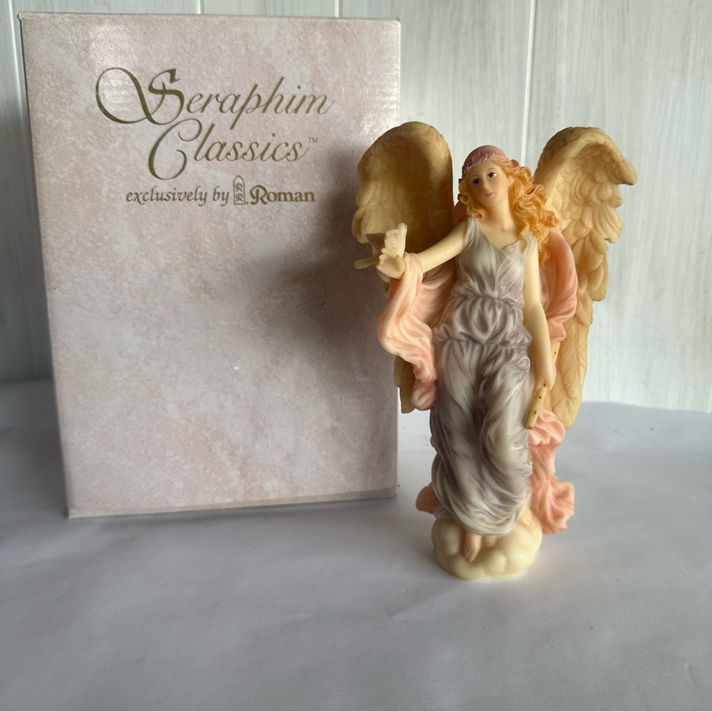 Retired‎ Seraphim Classics Romans Isabel a gentle spirit angel statue